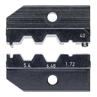 Matrices de sertissage, pour système de pinces de sertissage KNIPEX réf. : 97 43 XX Knipex