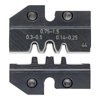 Matrices de sertissage, pour système de pinces de sertissage KNIPEX réf. : 97 43 XX Knipex