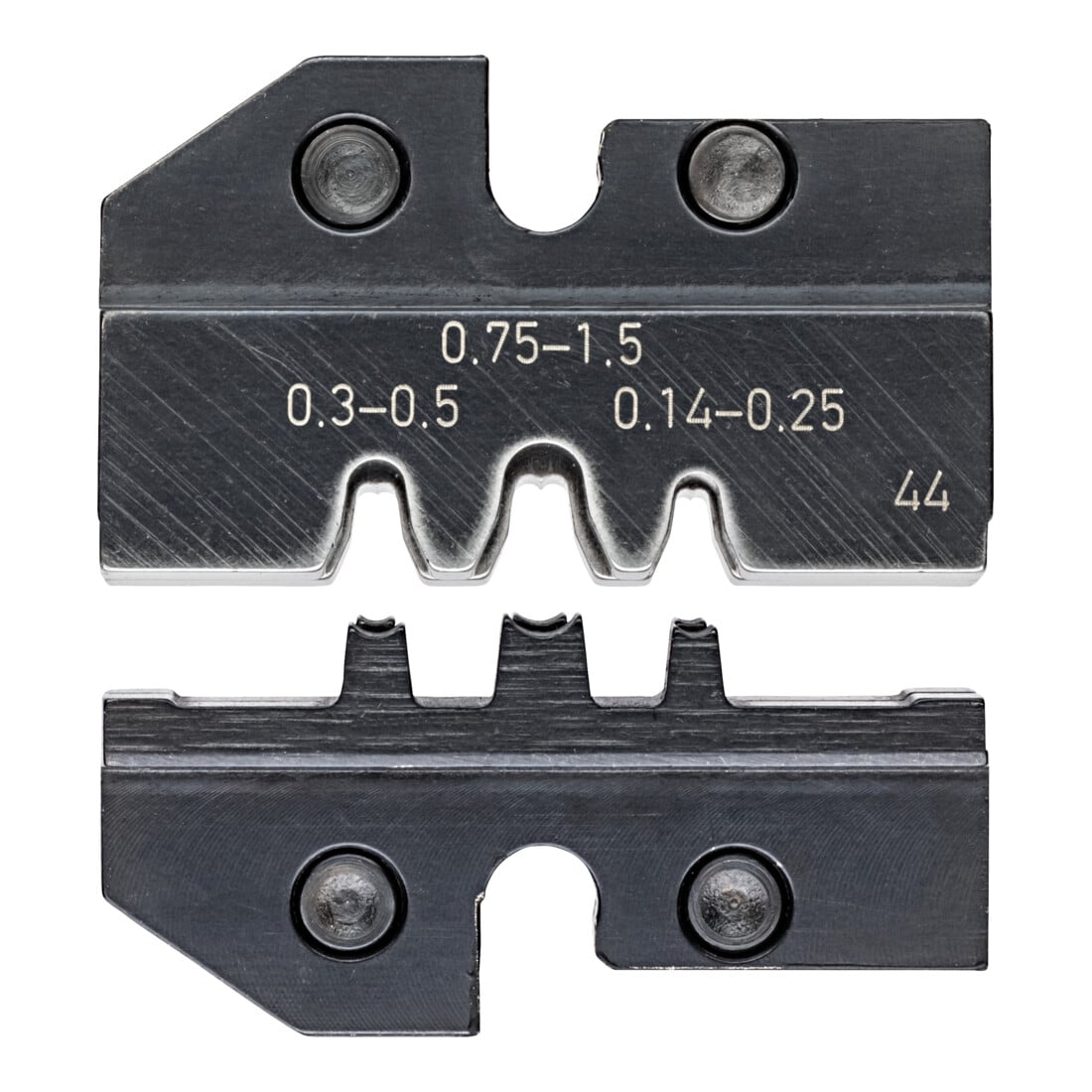 Matrices de sertissage, pour système de pinces de sertissage KNIPEX réf. : 97 43 XX Knipex