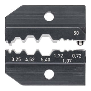 Matrices de sertissage, pour système de pinces de sertissage KNIPEX réf. : 97 43 XX Knipex