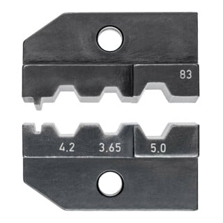 Matrices de sertissage, pour système de pinces de sertissage KNIPEX réf. : 97 43 XX Knipex