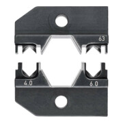 Matrices de sertissage, pour système de pinces de sertissage KNIPEX réf. : 97 43 XX Knipex