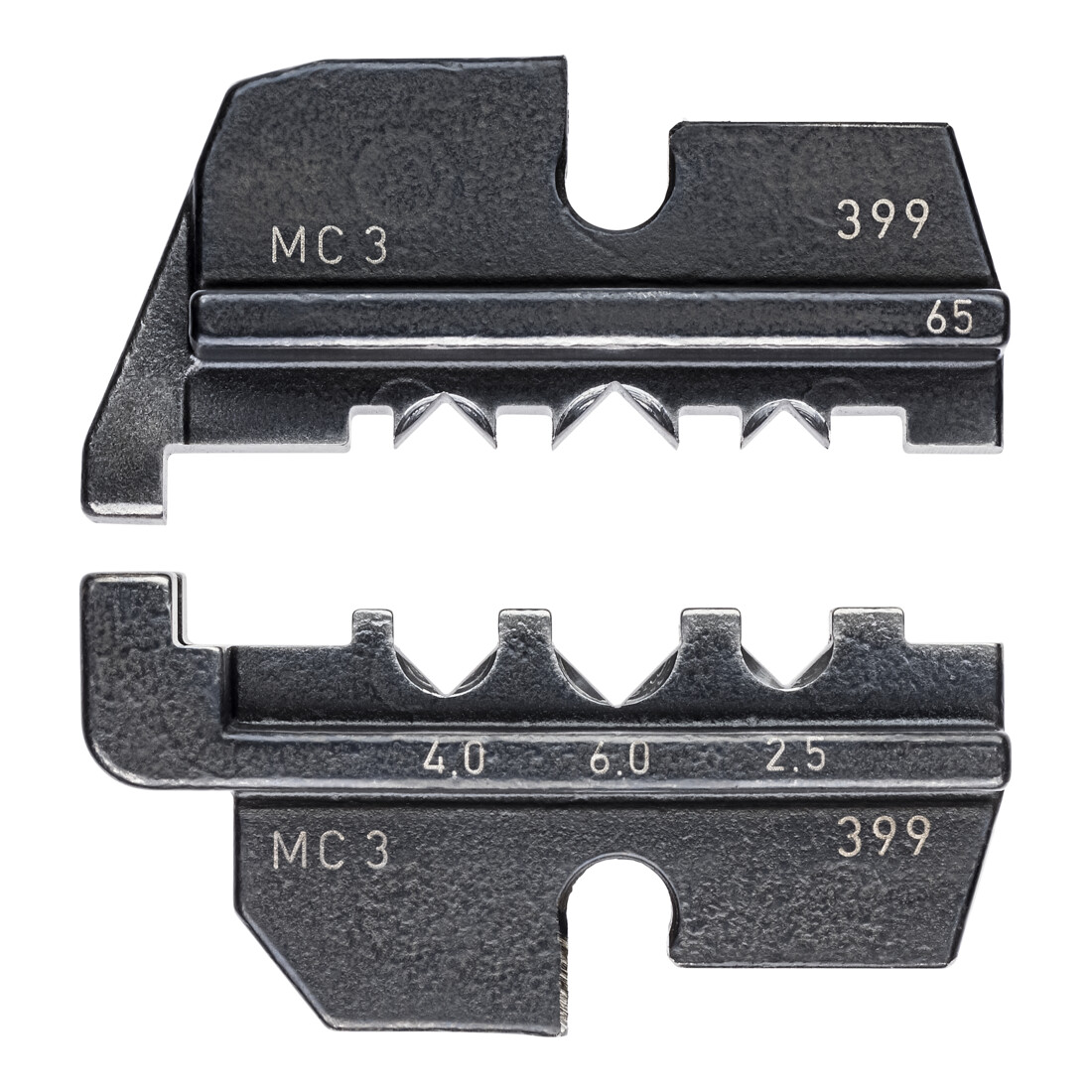 Matrices de sertissage, pour système de pinces de sertissage KNIPEX réf. : 97 43 XX Knipex