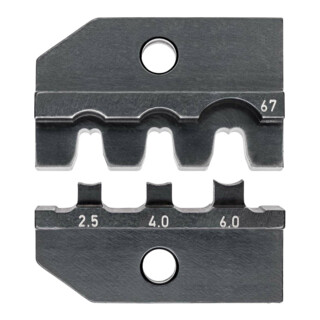 Matrices de sertissage, pour système de pinces de sertissage KNIPEX réf. : 97 43 XX Knipex