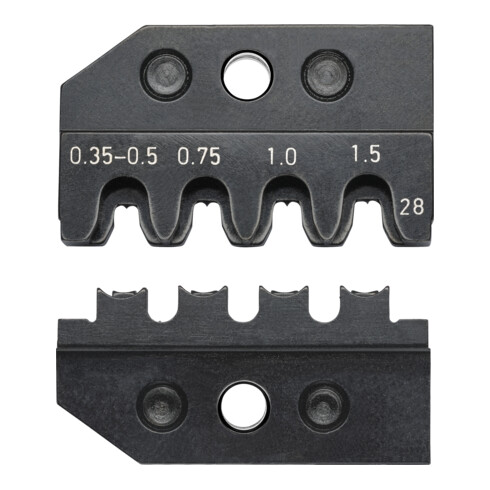 Matrices de sertissage, pour système de pinces de sertissage KNIPEX réf. : 97 43 XX Knipex