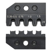 Matrices de sertissage, pour système de pinces de sertissage KNIPEX réf. : 97 43 XX Knipex