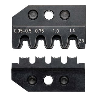 Matrices de sertissage, pour système de pinces de sertissage KNIPEX réf. : 97 43 XX Knipex