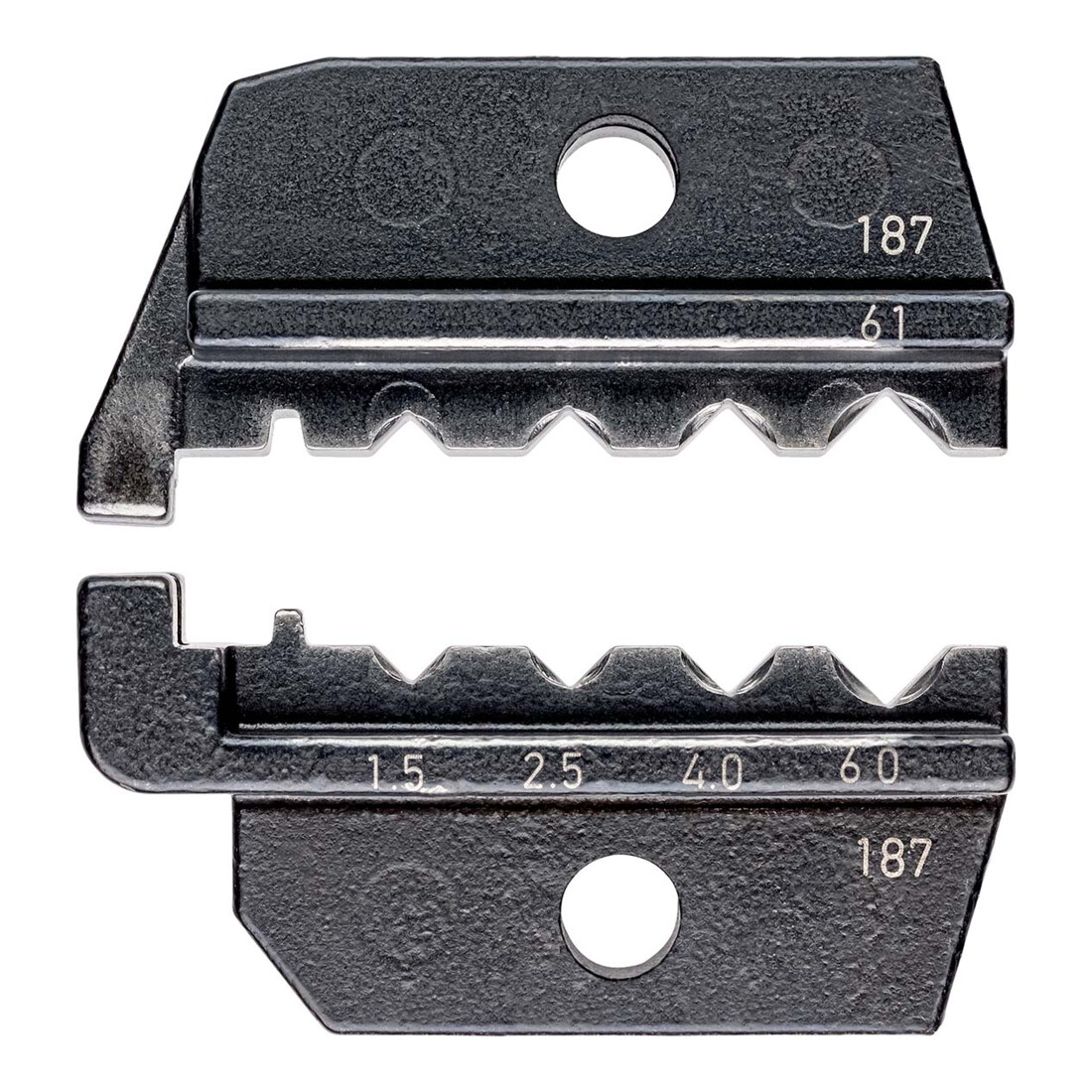 Matrices de sertissage, pour système de pinces de sertissage KNIPEX réf. : 97 43 XX Knipex