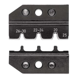 Matrices de sertissage, pour système de pinces de sertissage KNIPEX réf. : 97 43 XX Knipex