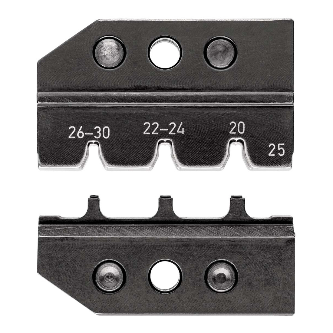 Matrices de sertissage, pour système de pinces de sertissage KNIPEX réf. : 97 43 XX Knipex