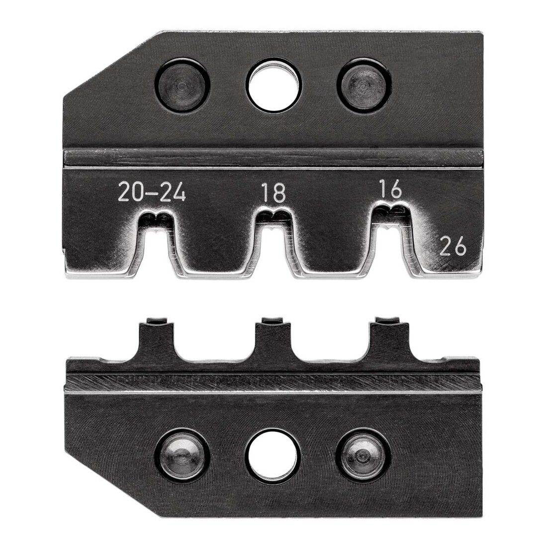 Matrices de sertissage, pour système de pinces de sertissage KNIPEX réf. : 97 43 XX Knipex