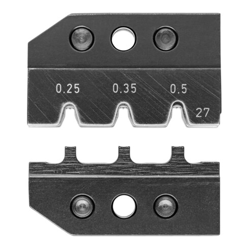 Matrices de sertissage, pour système de pinces de sertissage KNIPEX réf. : 97 43 XX Knipex