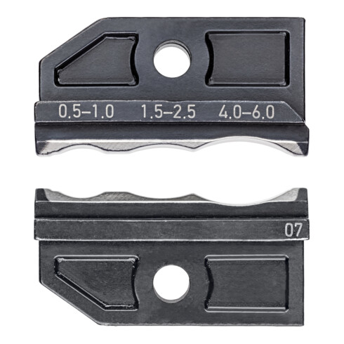 Matrices de sertissage, pour système de pinces de sertissage KNIPEX réf. : 97 43 XX Knipex