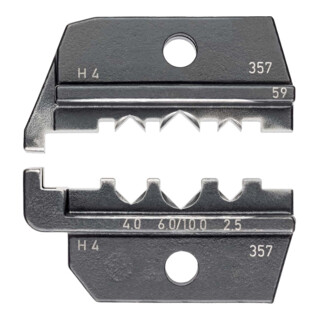 Matrices de sertissage, pour système de pinces de sertissage KNIPEX réf. : 97 43 XX Knipex