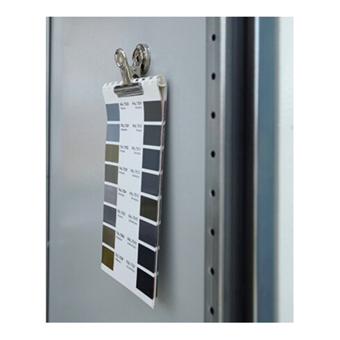 MAUL Briefklemmer 2183096 30mm nickel 2 St./Pack.