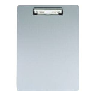 MAUL Schreibplatte 2352808 DIN A4 Klemmdicke 10mm Aluminium silber