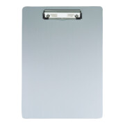 MAUL Schreibplatte 2352808 DIN A4 Klemmdicke 10mm Aluminium silber