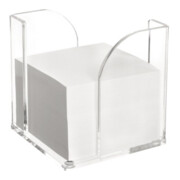 MAUL Zettelbox 1954005 9x9cm max. 700Blatt Acryl gk-4