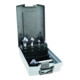 MAYKESTAG Jeu de fraises coniques cylindriques HSS-E 6,30-25 90° ALUNIT-1