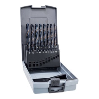 MAYKESTAG Spiralbohrer D338N HSS 1,0-10,0, 0,5mm stg.ALPEN