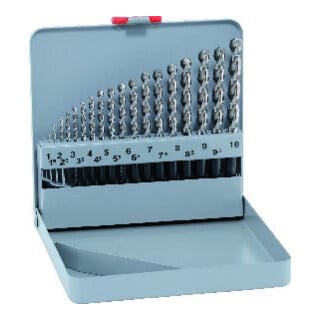 MAYKESTAG Spiralbohrer-Satz D338 HSSE 1-13mm 25tlg
