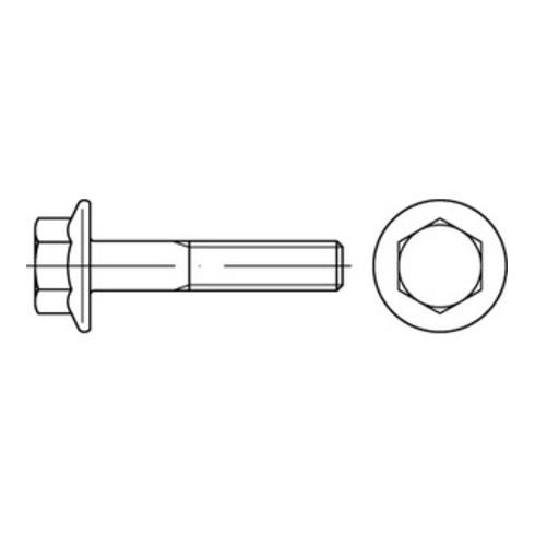 MBN 10105 Sechskantschraube mit Flansch und Oberfläche gemäß DBL 9440.40, Stahl 10.9, zinklamellenbeschichtet