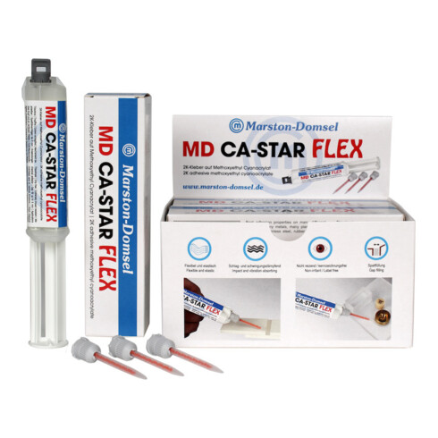 MD-CA Kleber Star FLEX 2K Colle CA 10g Cartouche