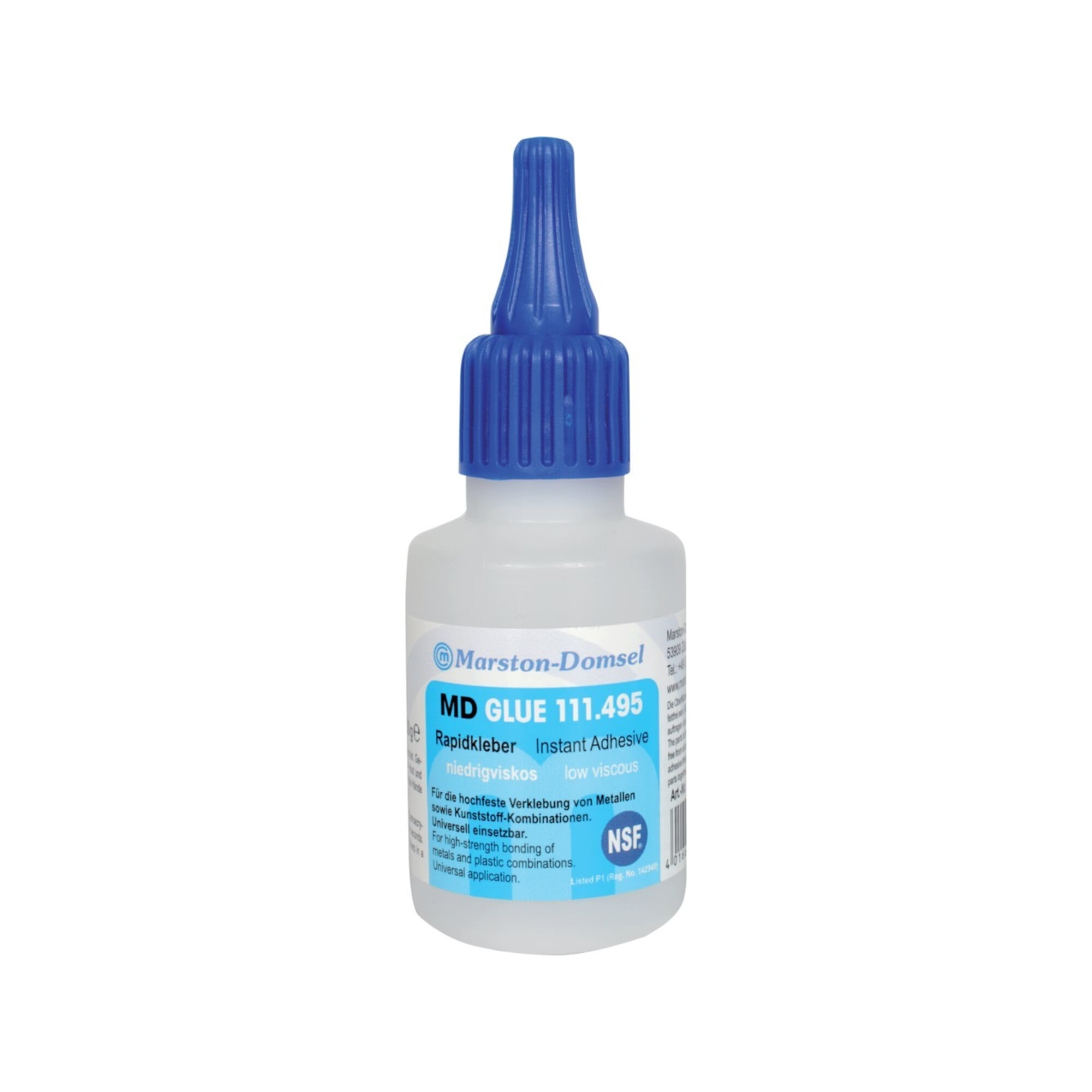 MD-GLUE 111.495 Flasche 20g ; Marston-Domsel