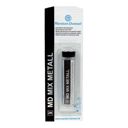 MD-mix Pâte de réparation acier/métal 56g