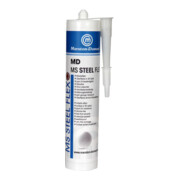 MD-MS STEEL FLEX silber Kartusche 440g