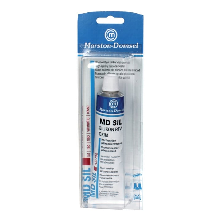 MD-Silikon rot 85g Blisterkarte