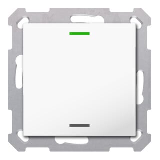 MDT Taster Light 55 1-fach RGBW blanc pur brillant neutre BE-TAL5501.01