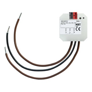 MDT technologies Actionneur de commutation 2 canaux encastré 10A, 230VAC, compact AKK-02UP.03