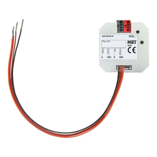 MDT technologies Actionneur de commutation 2 canaux I/O encastré, 0-10V AIO-0210V.01