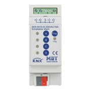 MDT technologies Actionneur de commutation 4 canaux 2TE REG, 16A, 230VAC, Komp. AKK-0416.03-1