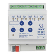 MDT technologies Actionneur de volet roulant 4 canaux REG, 8A, 24VDC JAL-0410D.02-1