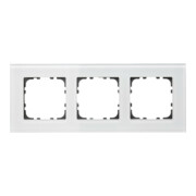 MDT technologies Cadre en verre triple blanc BE-GTR3W.01-1