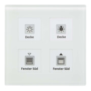 MDT technologies Capteur de verre Plus 4 fois blanc BE-GT04W.01-1