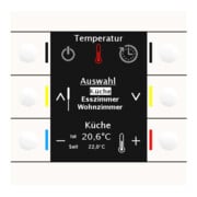 MDT technologies Centrale de commande Smart 86 écran couleur rws/brillant BE-BZS86.01-1