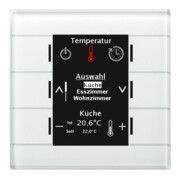 MDT technologies Centrale de commande Smart en verre avec écran couleur, ws BE-GBZW.01-1