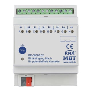MDT technologies Entrée binaire 8 voies 4TI sans potentiel BE-08000.02