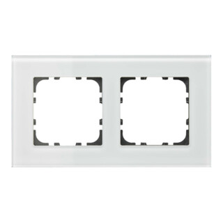 MDT technologies Glasrahmen 2-fach weiß BE-GTR2W.01