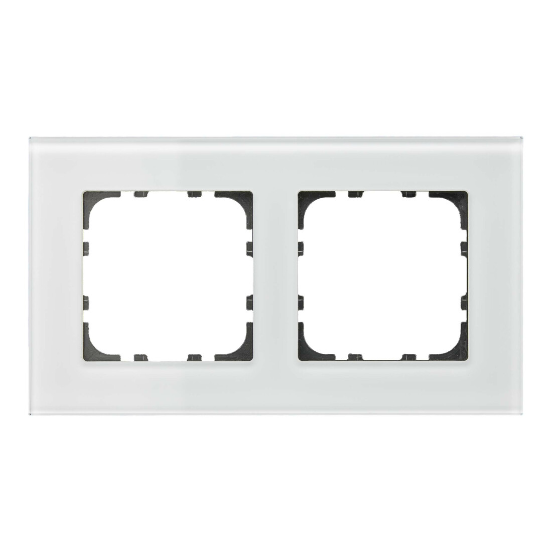 MDT technologies Glasrahmen 2-fach weiß BE-GTR2W.01