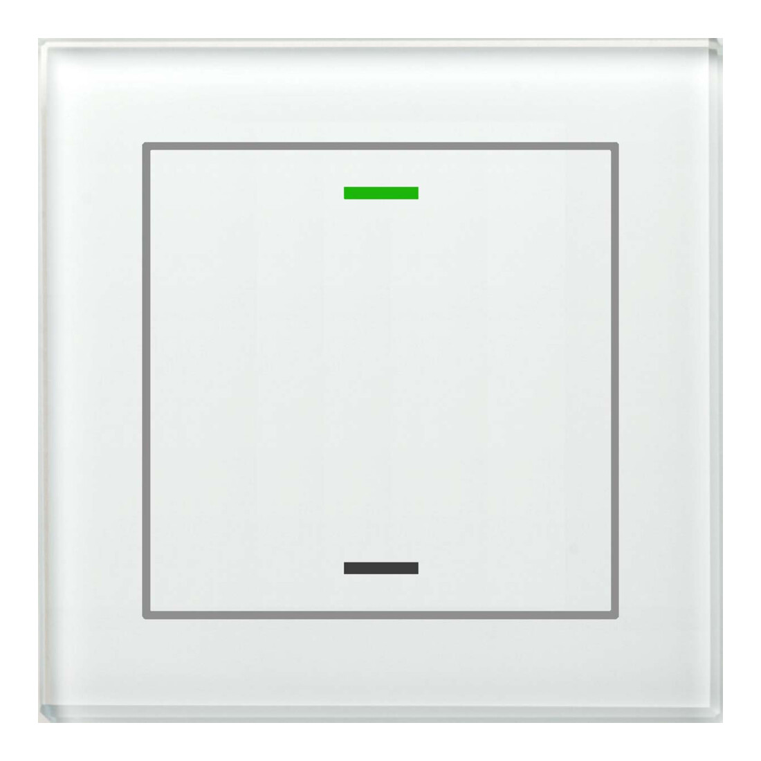 MDT technologies Glastaster II Light 1 voie RGBW, blanc, neutre BE-GTL1TW.01