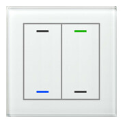 MDT technologies Glastaster II Light double RGBW, blanc, neutre BE-GTL2TW.01-1