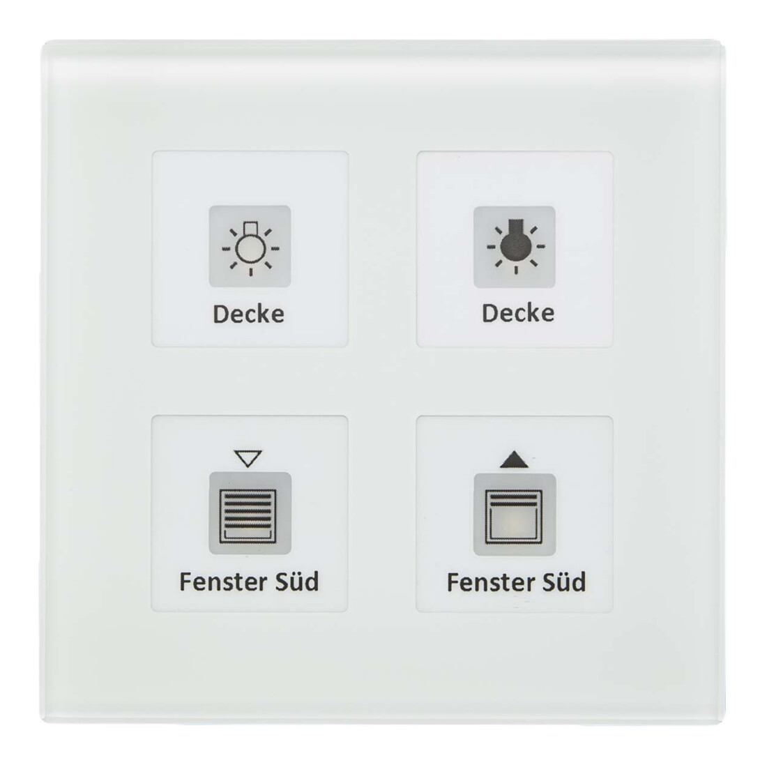 MDT technologies Glastaster Plus 4 fois blanc, avec capteur de température BE-GTT4W.01
