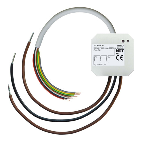 MDT technologies Jalousieaktor 1-fach 6A,230VAC,4Binäreing JAL-B1UP.02