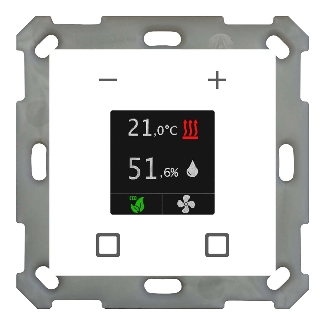 MDT technologies Régulateur de température ambiante Smart rws/brillant SCN-RTR55S.01