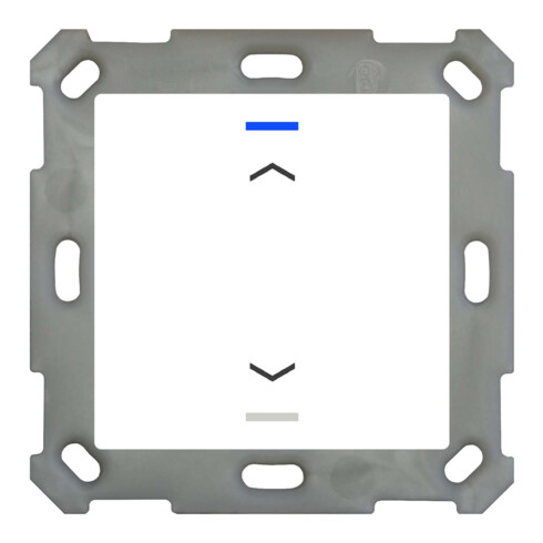 MDT technologies Taster Light 55 1-fach RGBW, rws/glä, neutral BE-TAL5501.A1