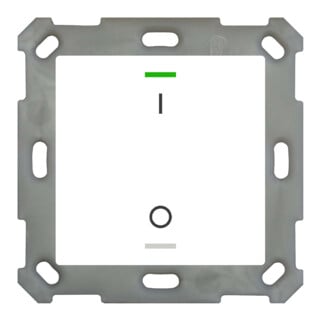 MDT technologies Taster Light 55 1-fach RGBW,rws/glä,schalt. BE-TAL5501.B1